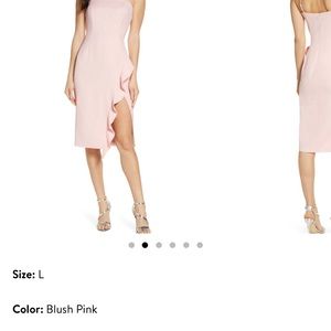 Blush pink dress